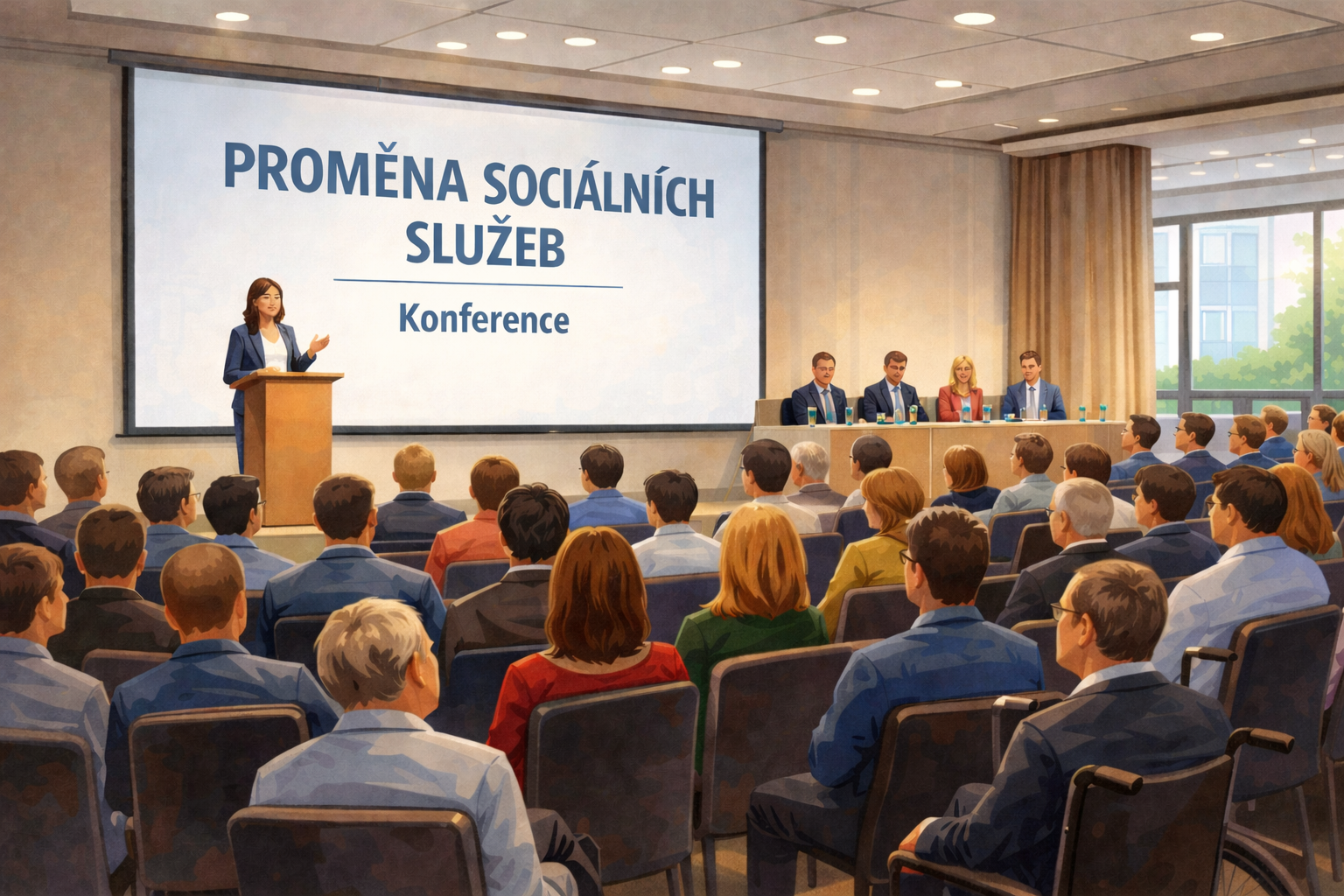 Proměna sociálních služeb: cesta ke komunitní podpoře v českém a evropském kontextu